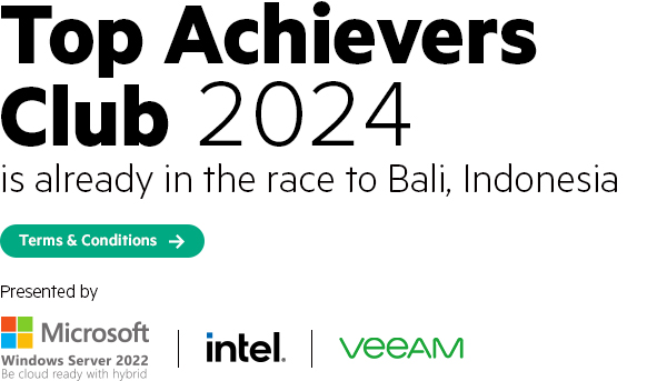 Top Achievers Club 2024 now includes Veeam: 8 slots in total!